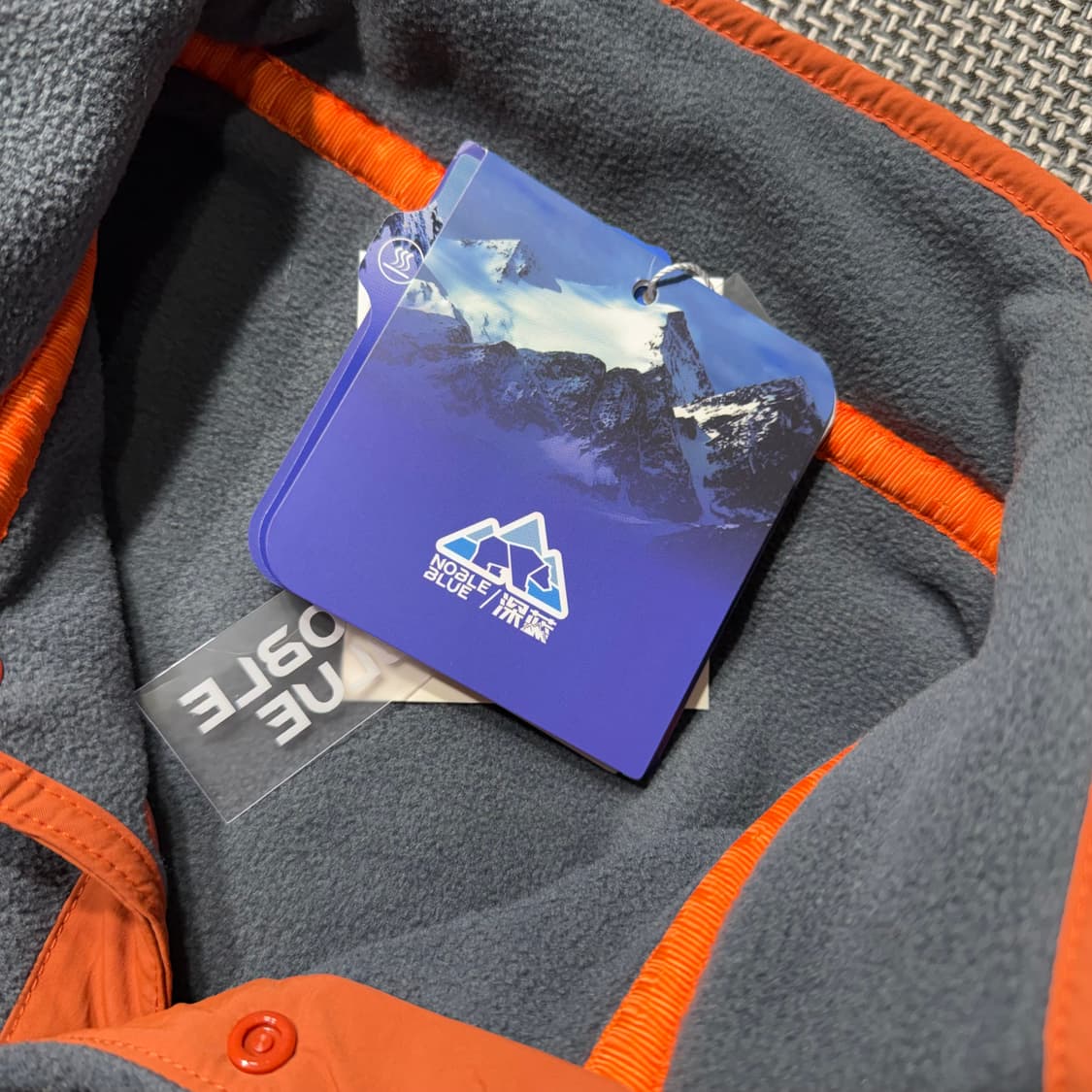 (새상품) 빈티지 아웃도어 플리스 스냅티 상품이미지5