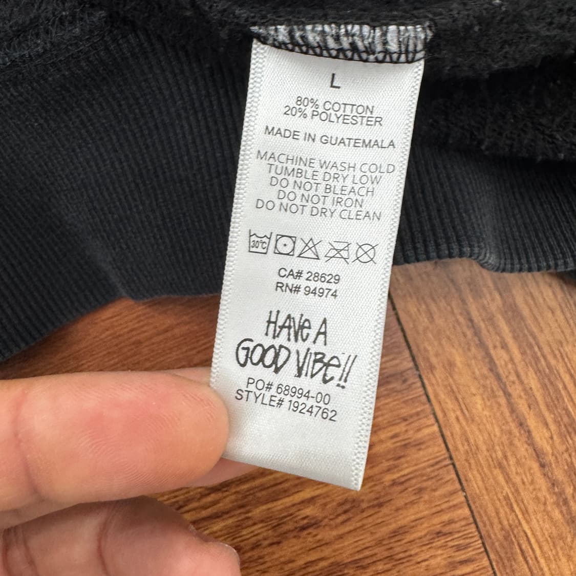 L Stussy 스투시 베이직 후드 티셔츠  상품이미지7