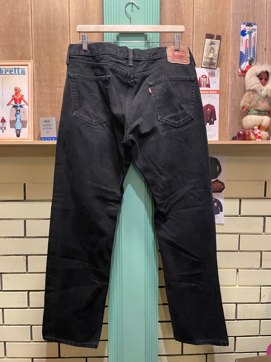 00’s Levi’s 505 Black Denim Pants  상품이미지8