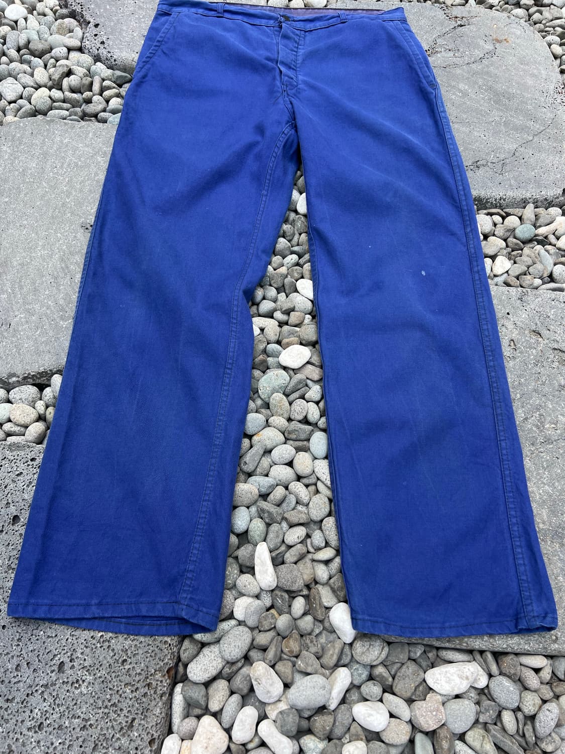 (35인치)OLD VINTAGE WASHING BLUE 프렌치워크팬츠 상품이미지4