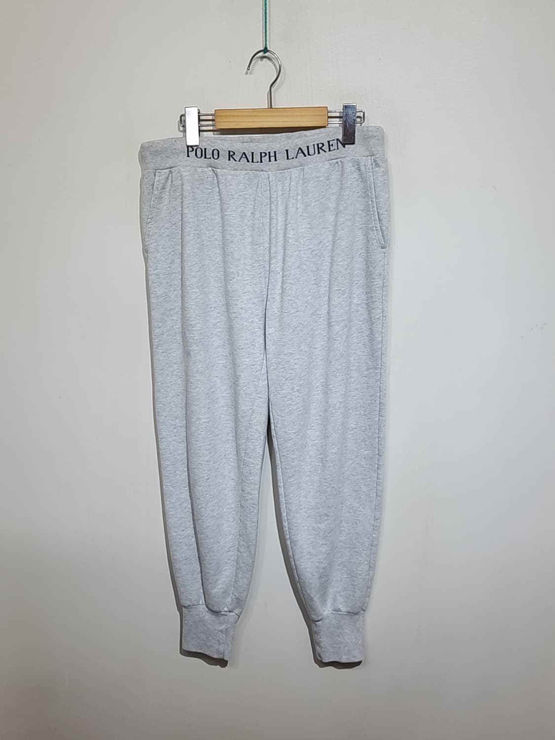(L) 랄프로렌 폴로 조거팬츠 오트밀 스웨트 츄리닝 바지  상품이미지1