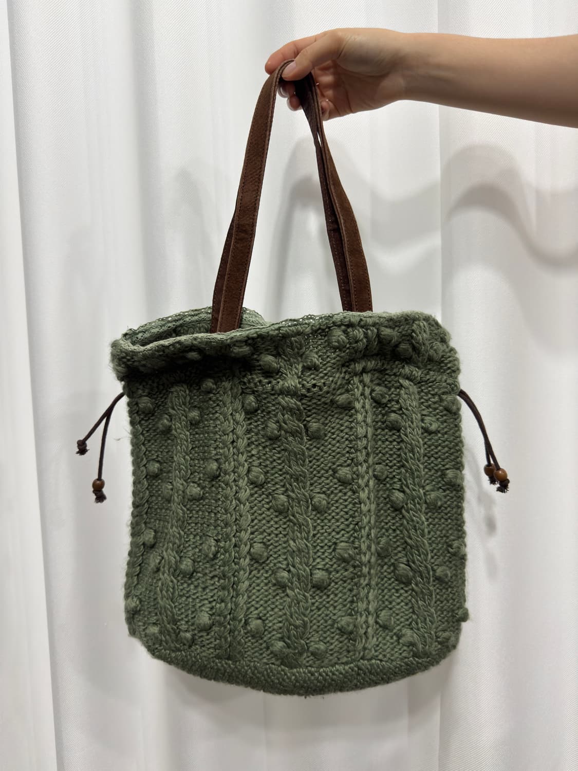 mori knit string bag 상품이미지2