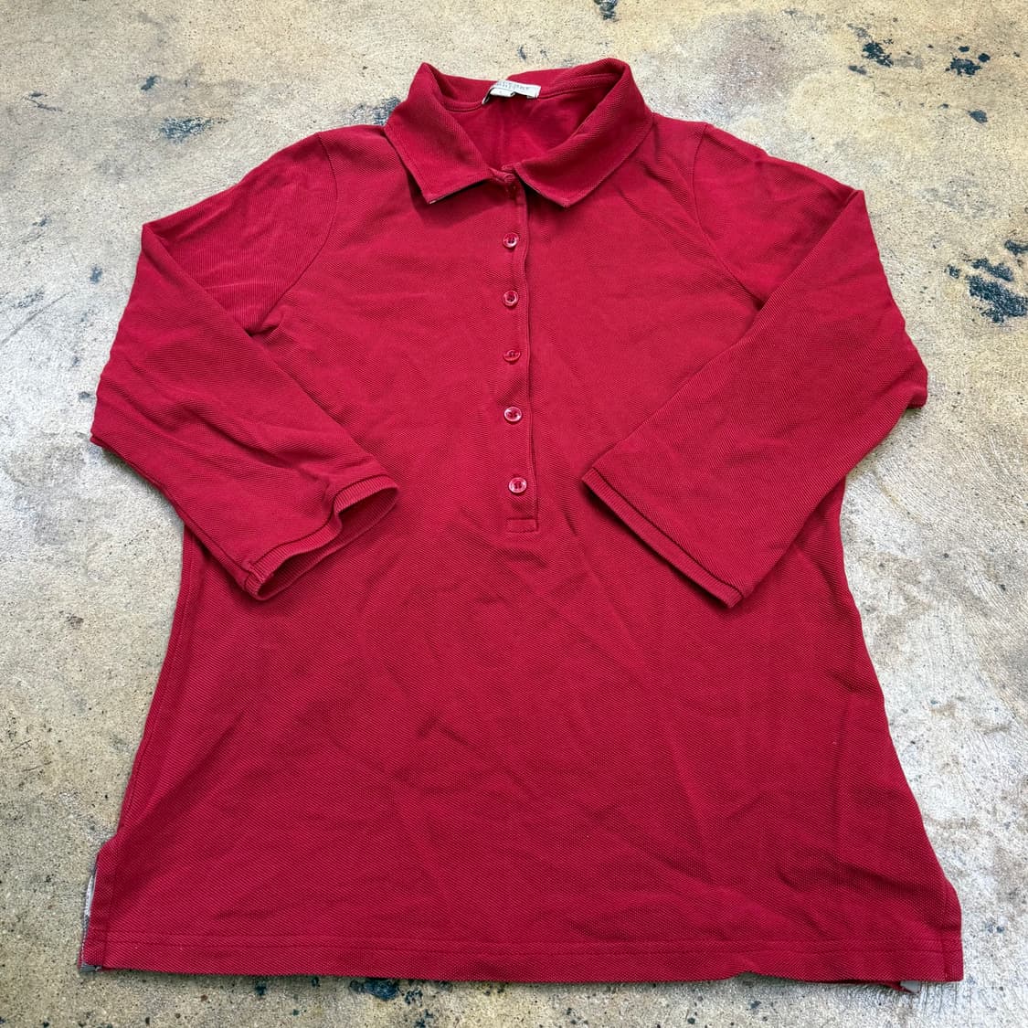 [정품/L] 버버리 브릿 긴팔 카라넥 티셔츠 b10 상품이미지2