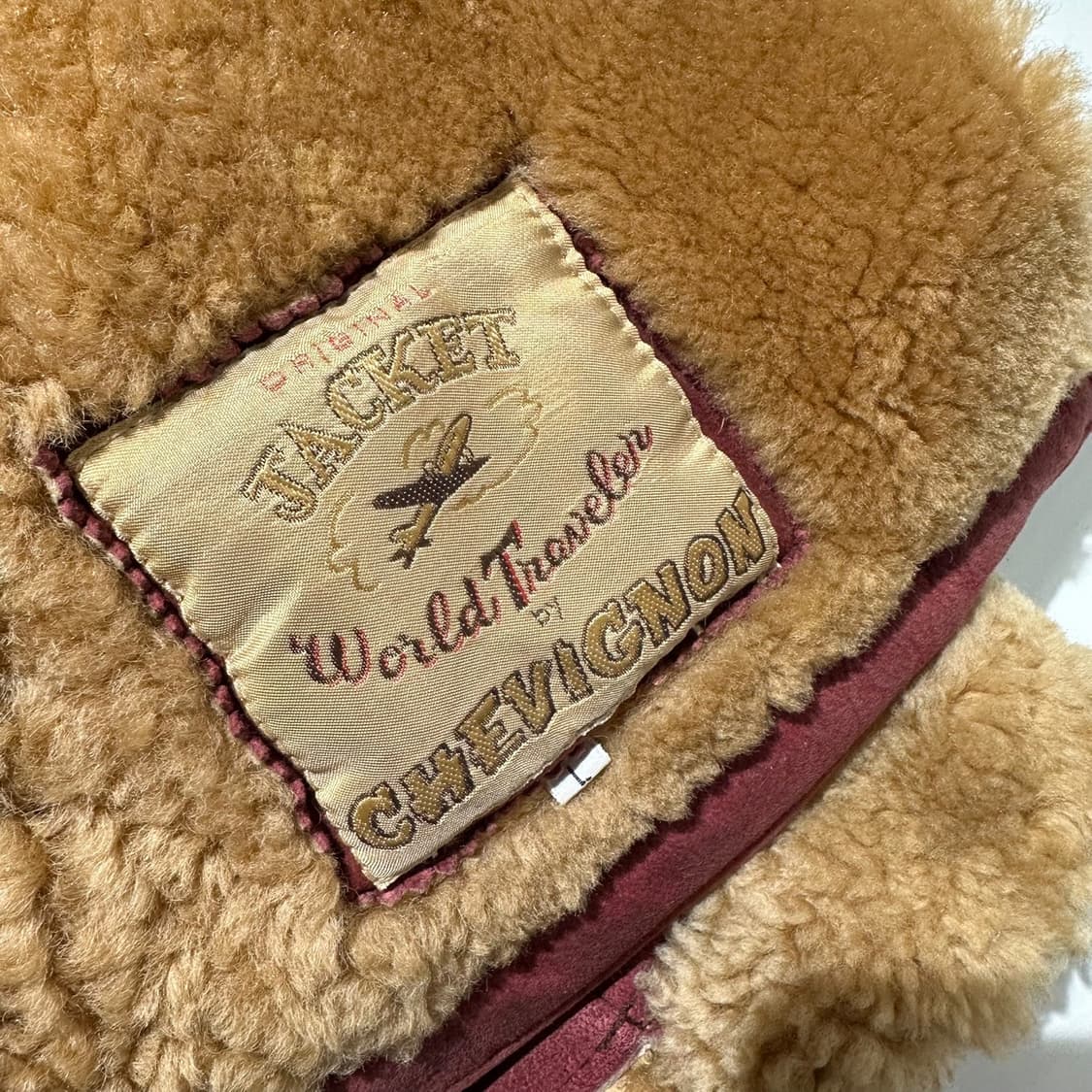 쉐비뇽 레더 시어링 무스탕 라이더 자켓 상품이미지8