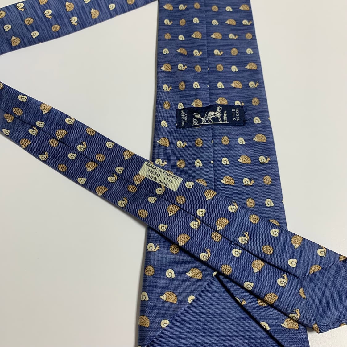 에르메스(HERMES) 명품넥타이 100실크 A등급 사용감 상품이미지7