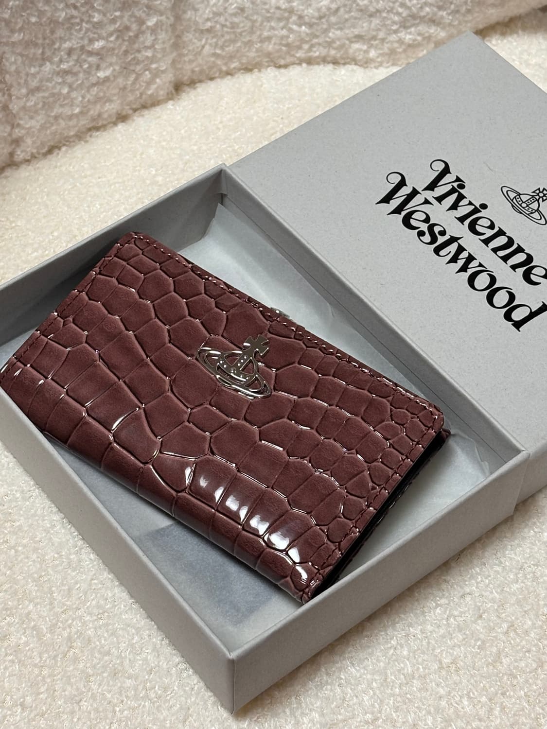비비안 웨스트우드 플랩 카드지갑 상품이미지1