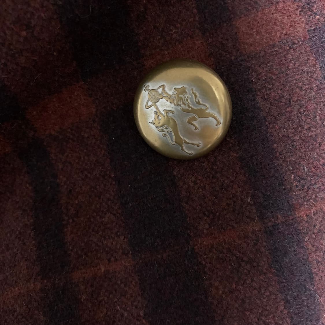 vivienne westwood체크 더블버튼 코트 상품이미지7