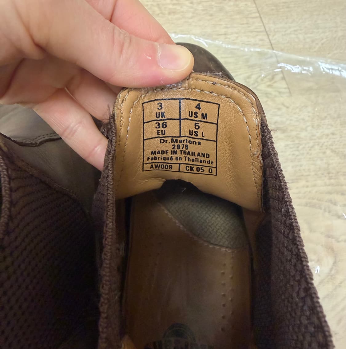 닥터마틴 브라운 첼시부츠uk3 상품이미지5