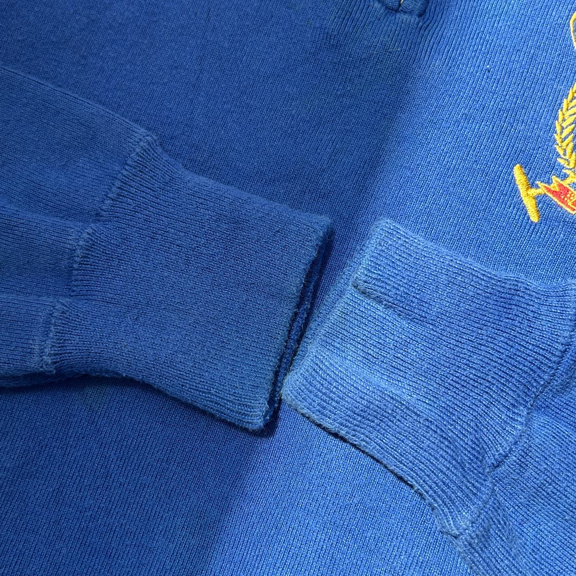 폴로 랄프로렌 블루 럭비 하프집업 니트 상품이미지3