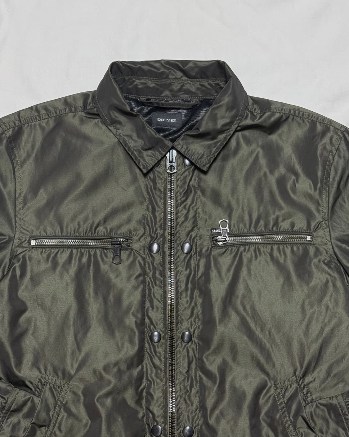 Diesel Khaki Blouson Jacket 상품이미지3