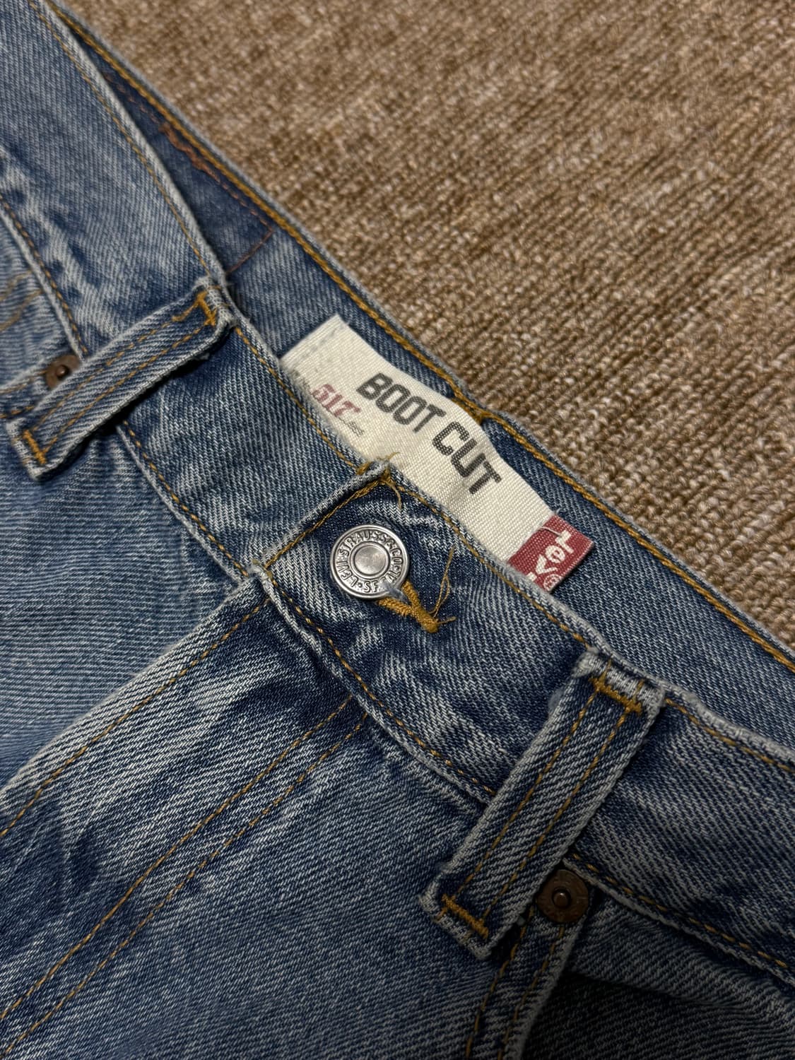 리바이스 517 빈티지 플레어 데님 부츠컷 청바지 31x30 팝니다 상품이미지5