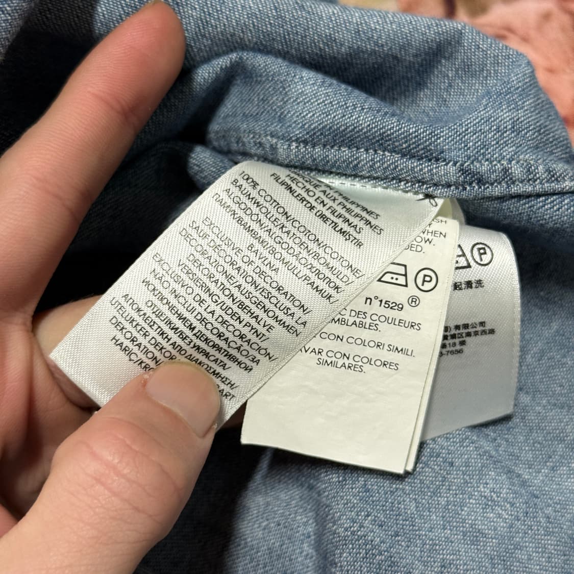 폴로 랄프로렌 슬림핏 브라운 포니 진청 데님 셔츠 상품이미지7