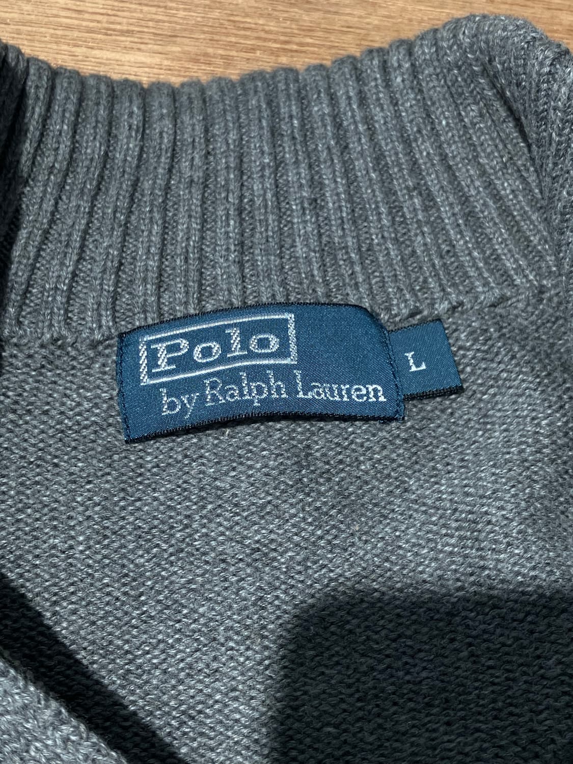 Polo Ralph Lauren 하프집업 코튼 니트 상품이미지4