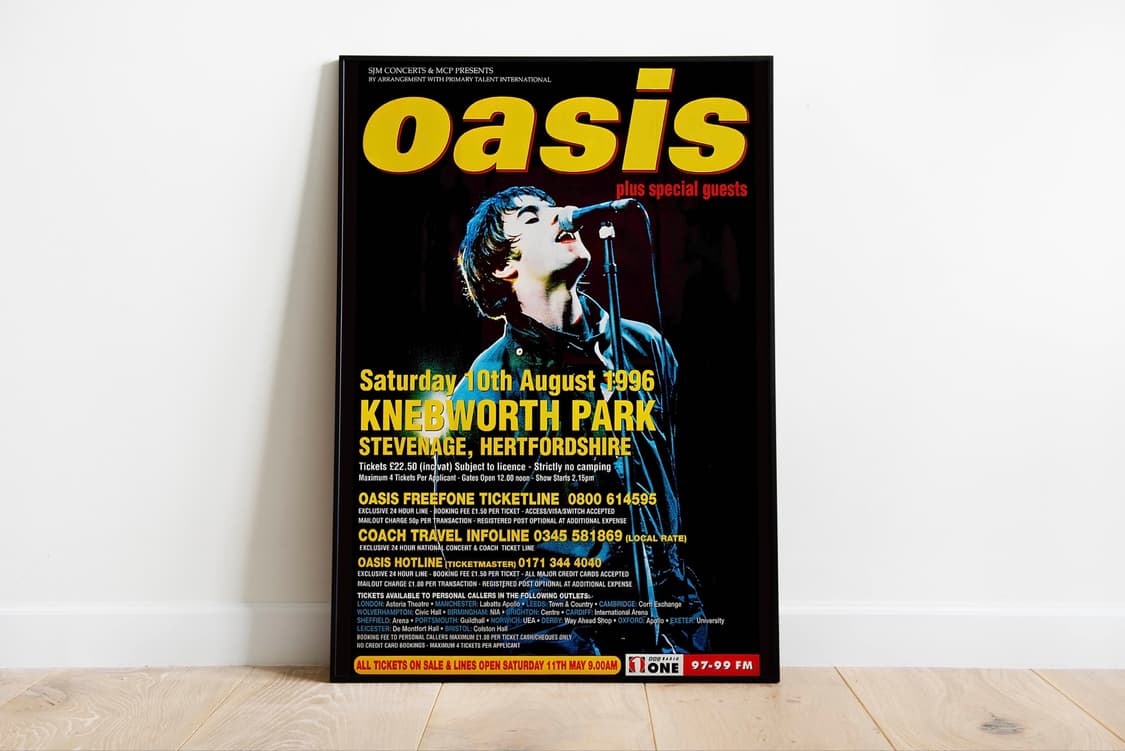 오아시스 oasis 포스터 인테리어 대형 액자 선물 50x70cm 상품이미지2