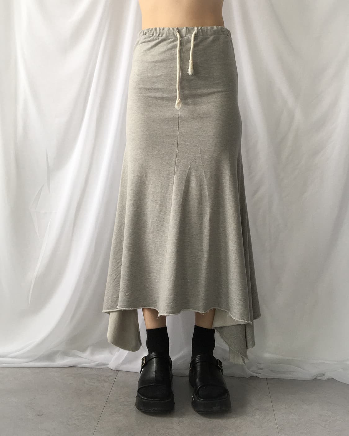Unbalanced sweat skirt 상품이미지8