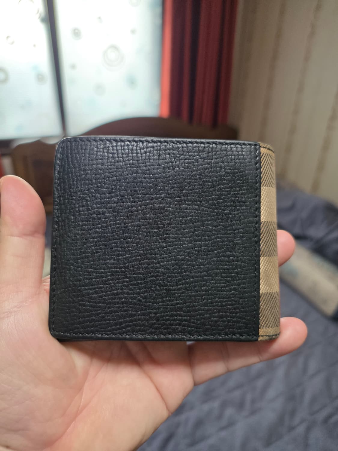 (정품) 버버리 하우스체크 반지갑/40397371/개인/팝니다. 상품이미지5