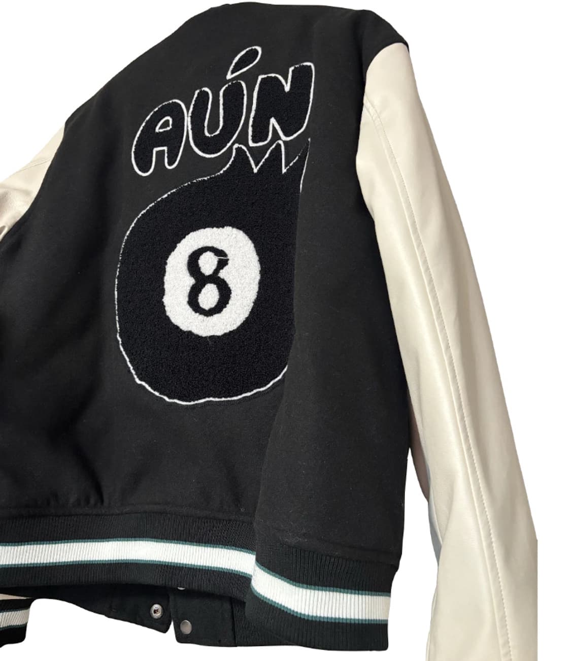 무신사 블랙 바시티 자켓 상품이미지2