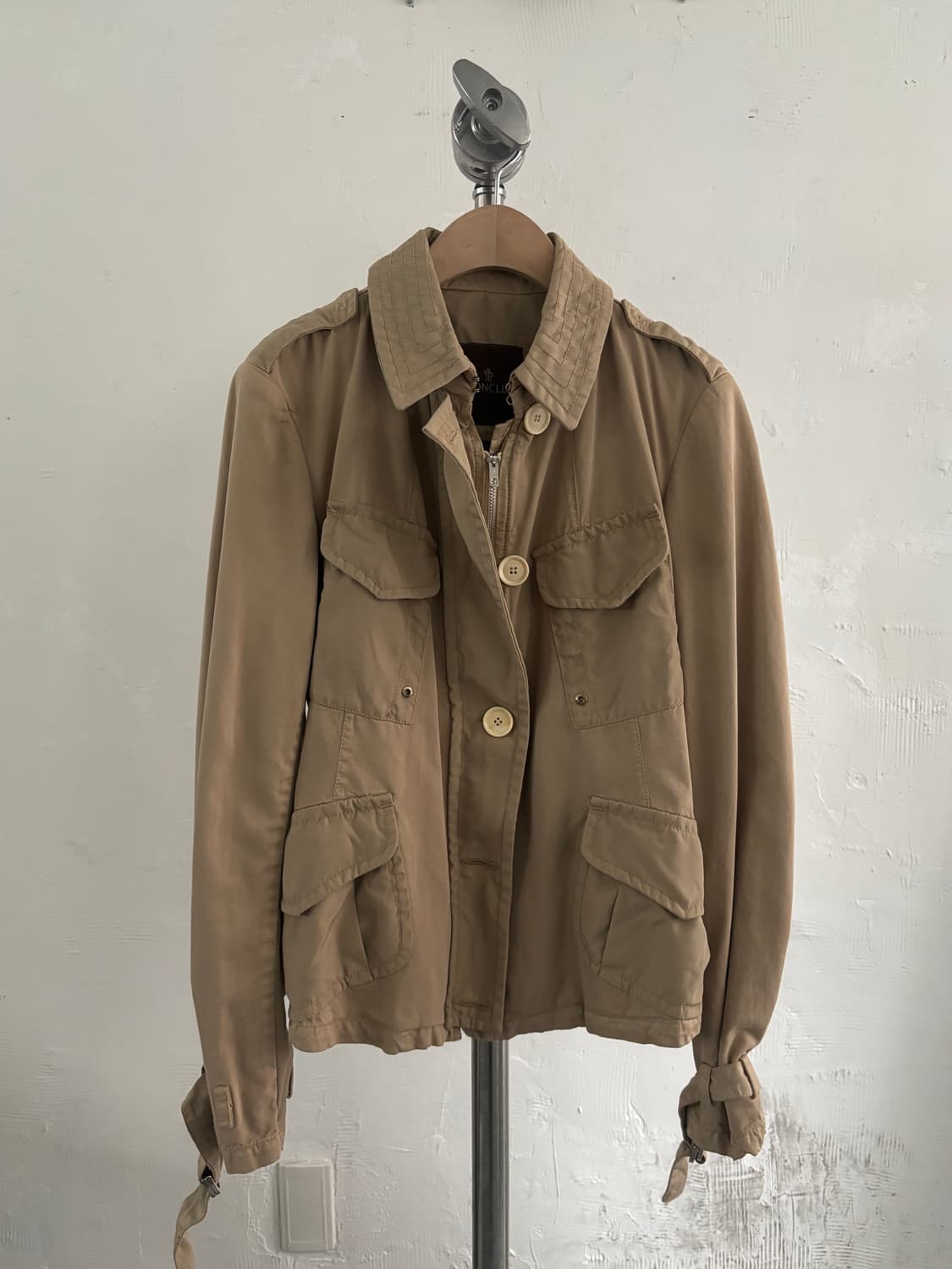 Moncler 몽클레어 베이지 사파리 자켓  상품이미지4