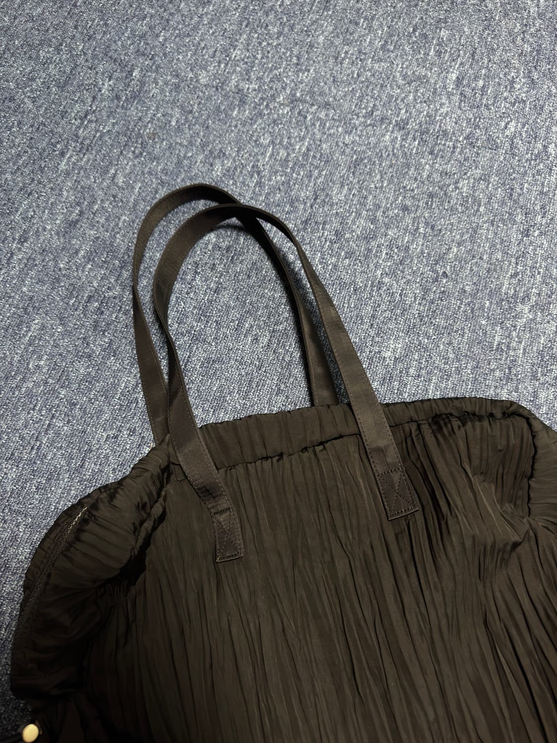 하아카이브 츠통령 CTR 플리츠 하이브리드 토트 숄더백 상품이미지3