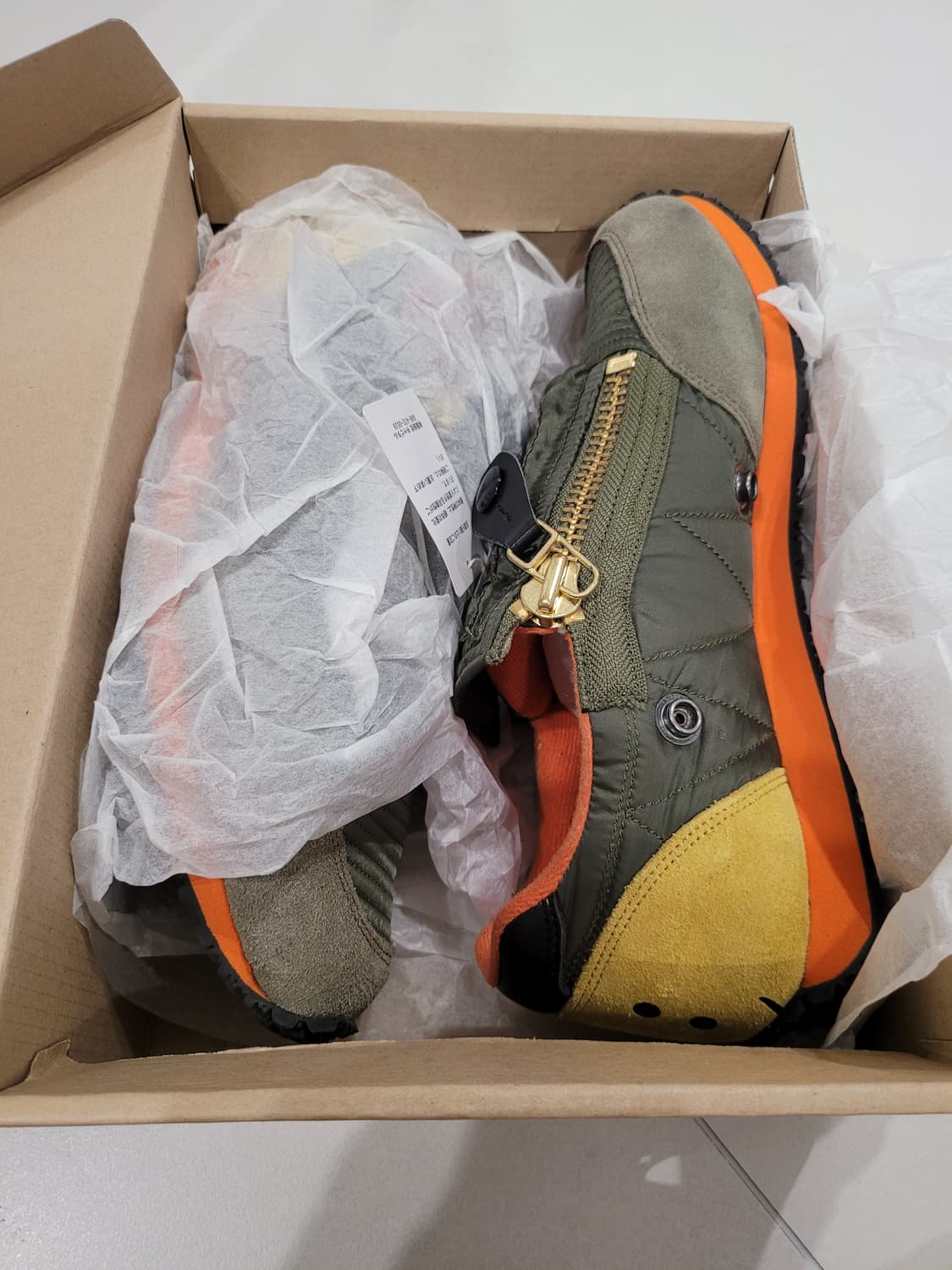 4 사이즈 캐피탈 KAPITAL  MA-1 카키  상품이미지8