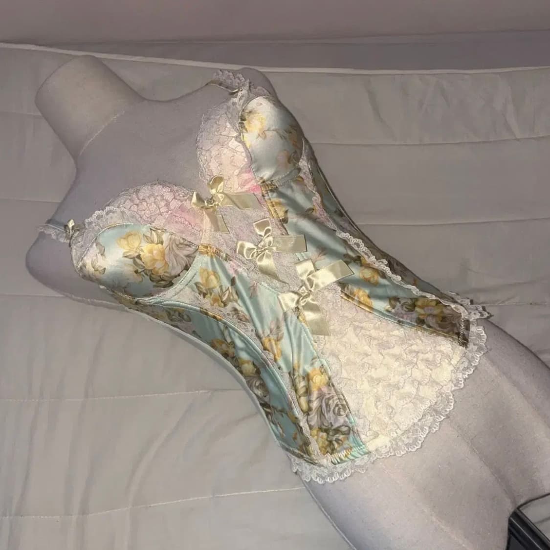 eblin 에블린 코르셋 히메갸루 오네갸루 희귀매물 빈티지 코르셋 달천깔 상품이미지3