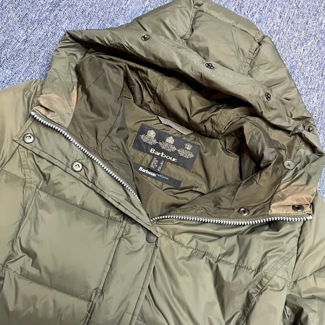 Barbour 후드 다운 패딩 상품이미지4