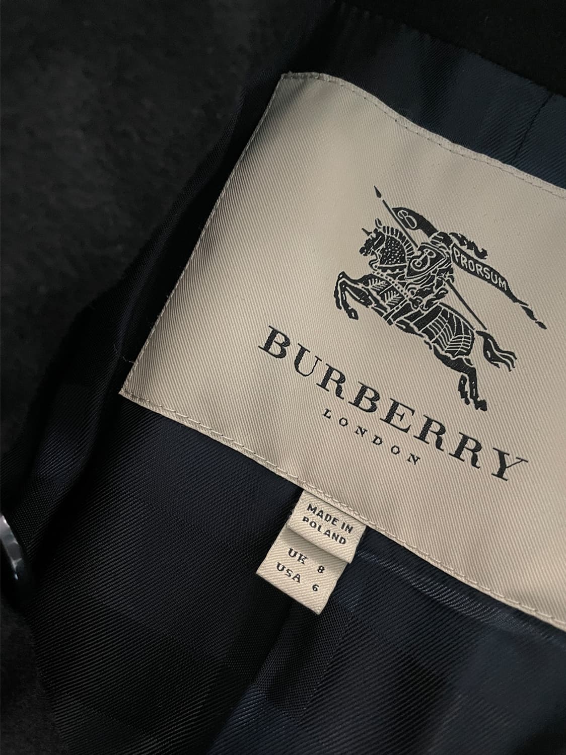 버버리 캐시미어 블랜드 울 롱코트 상품이미지4