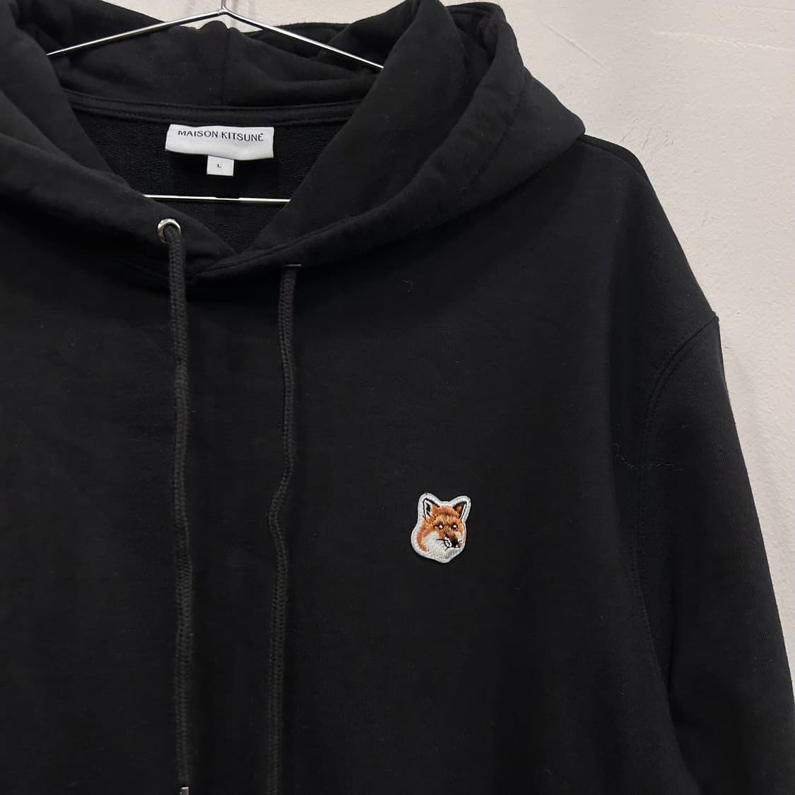 메종키츠네 폭스와펜 헤비코튼 후드티 상품이미지1