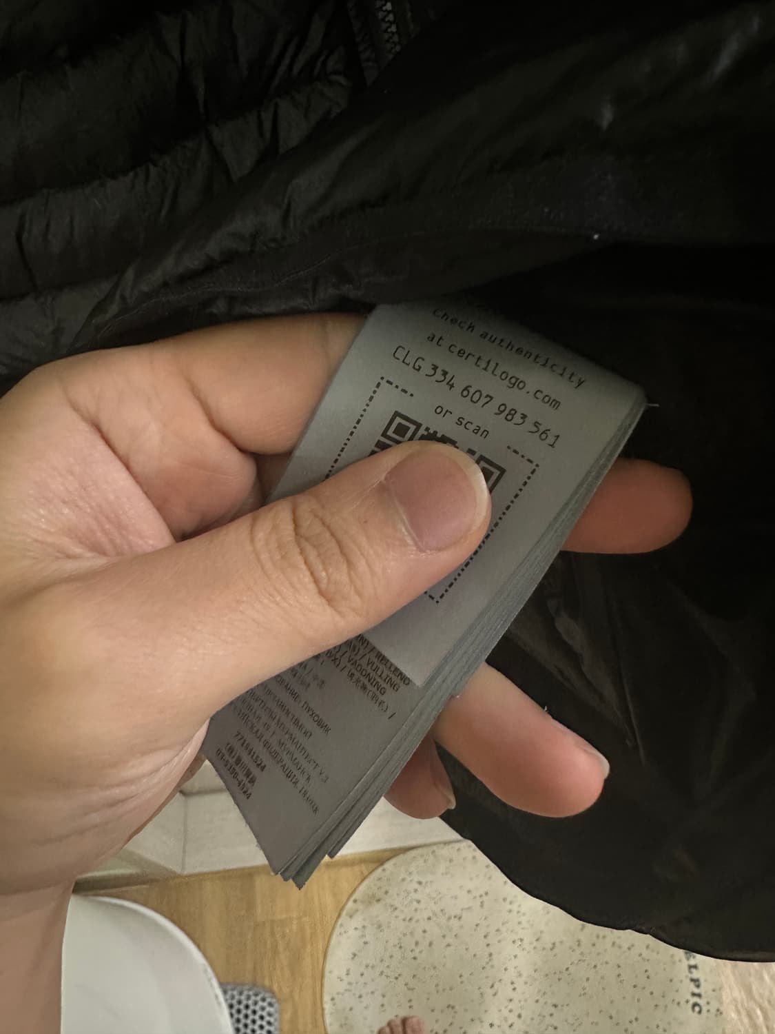 새상품급) 스톤아일랜드 룸우븐 경량패딩 XL 상품이미지3