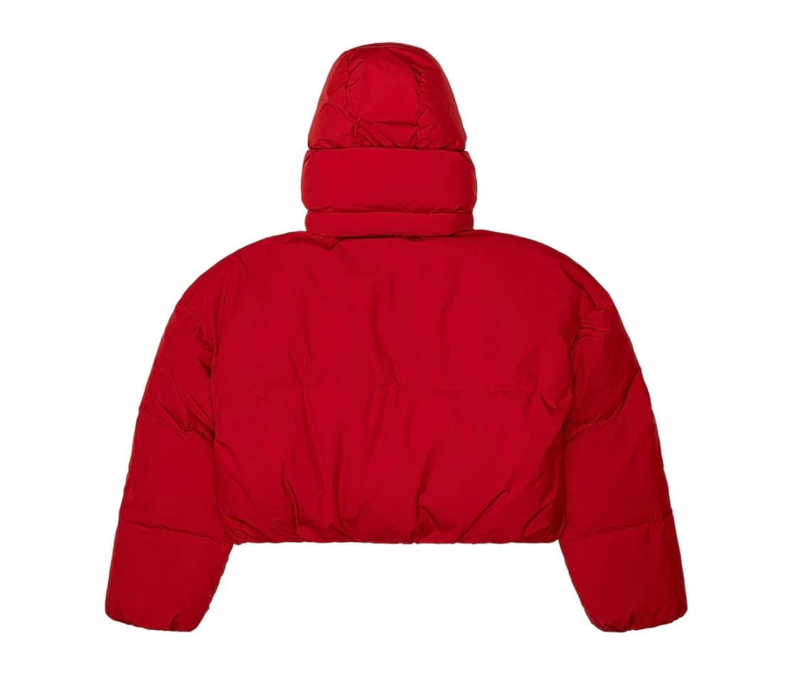 Hwasan 화산 크롭 더블넥 버블 패딩 상품이미지2