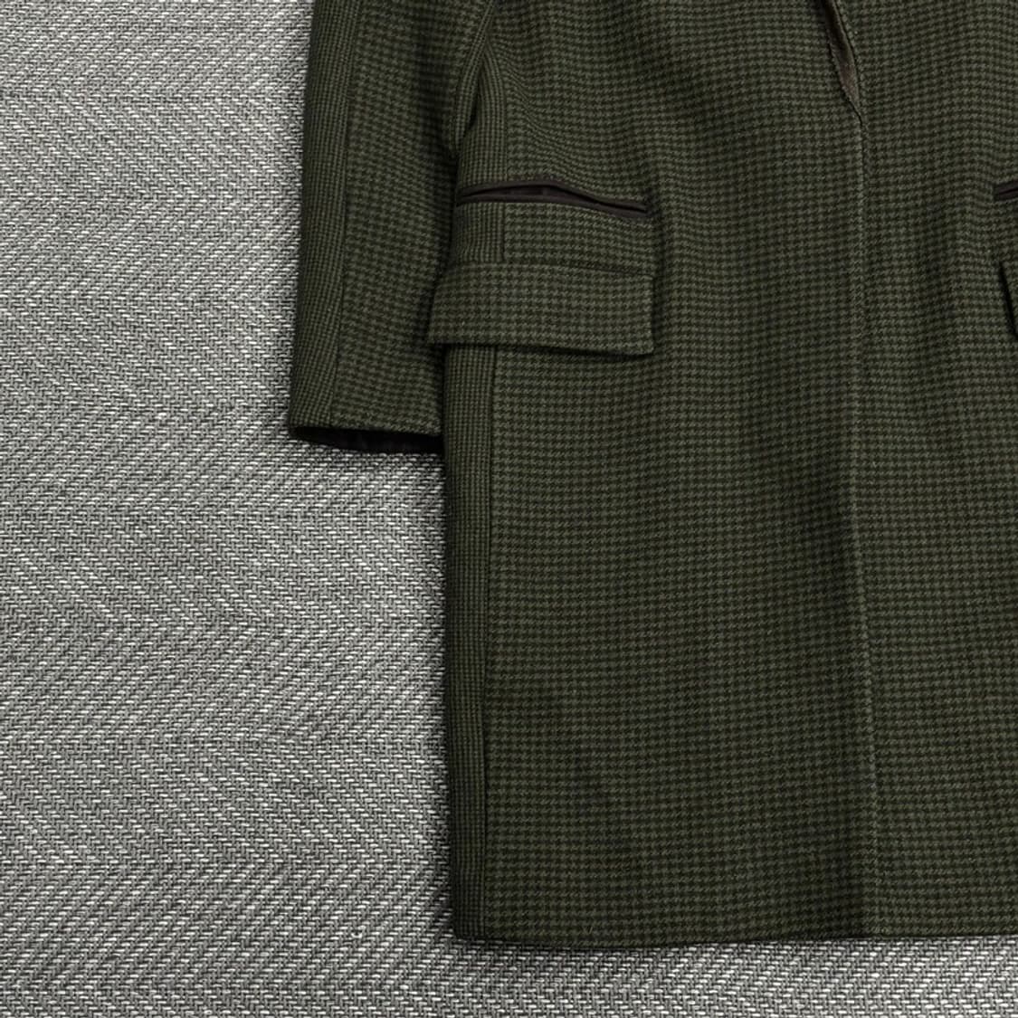 시스템 체크 패턴 코트 V0531 상품이미지4