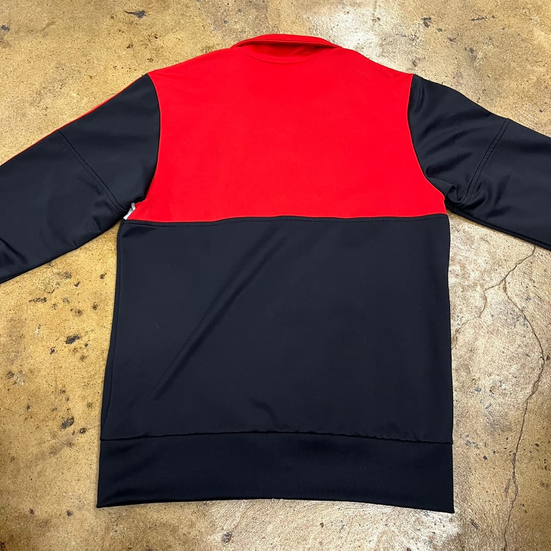 아디다스 ac밀란 검빨 블랙 레드 져지 트랙탑 90 상품이미지4