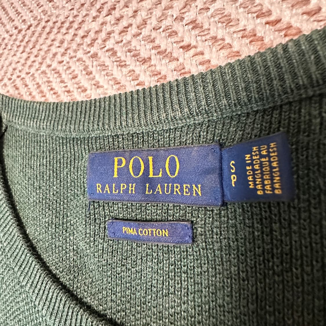 POLO RALPH LAUREN pima cotton sweater 상품이미지4
