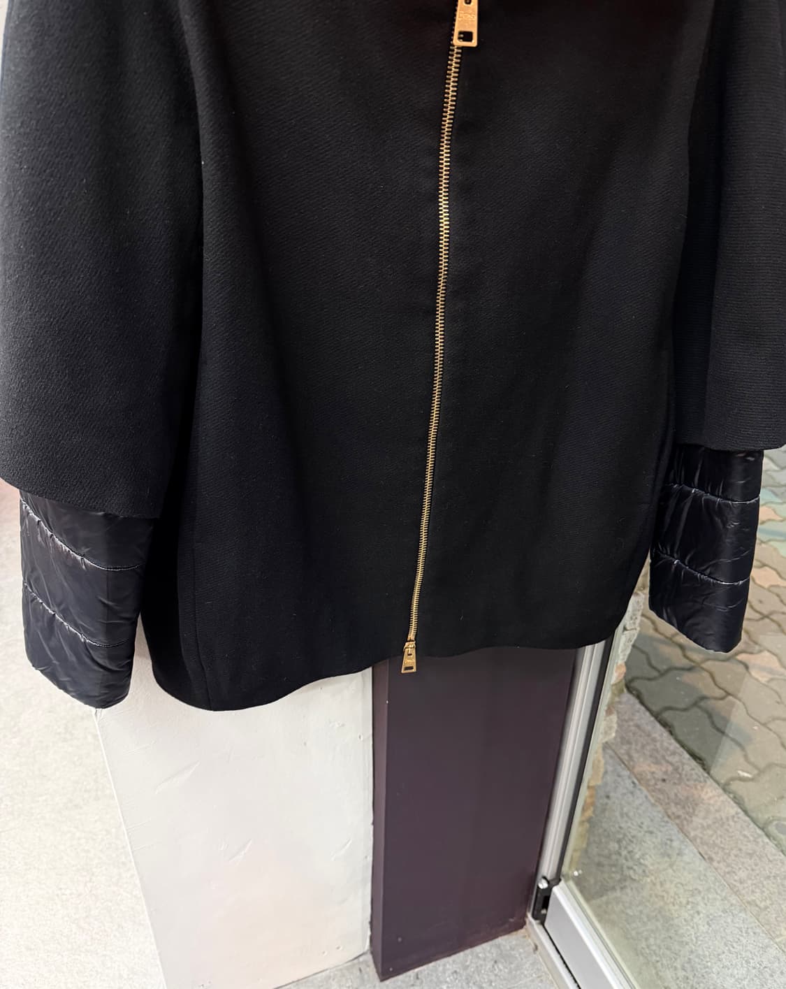 50/ 에르노 레이어 패딩코트 하이브리드 자켓 상품이미지4