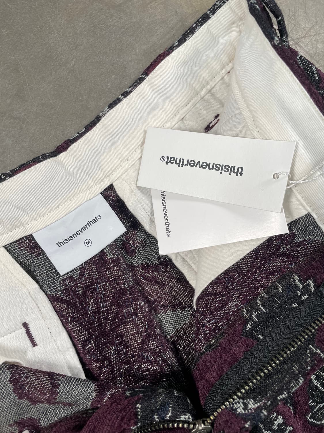 디네댓 데드스탁 플로랄 워크팬츠 상품이미지5