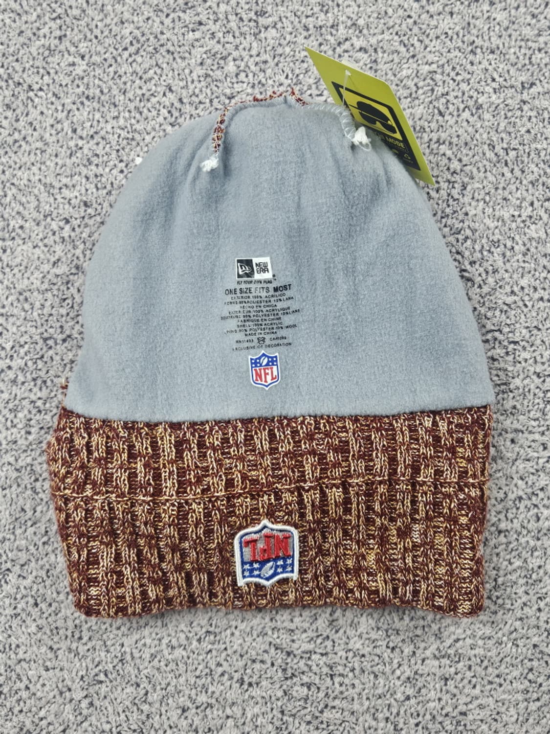 NEWERA NFL 워싱턴 레드스킨스 워시드폼 비니 (OS)/ 10572 상품이미지5