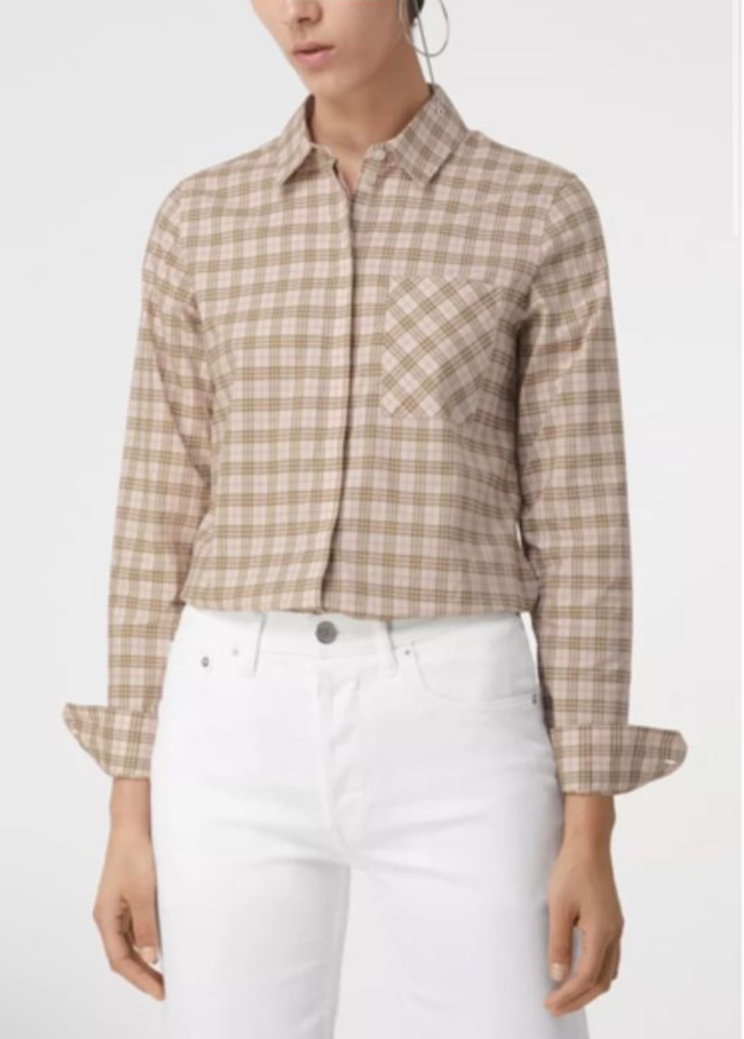 버버리 체크 셔츠 완전 새상품 상품이미지1