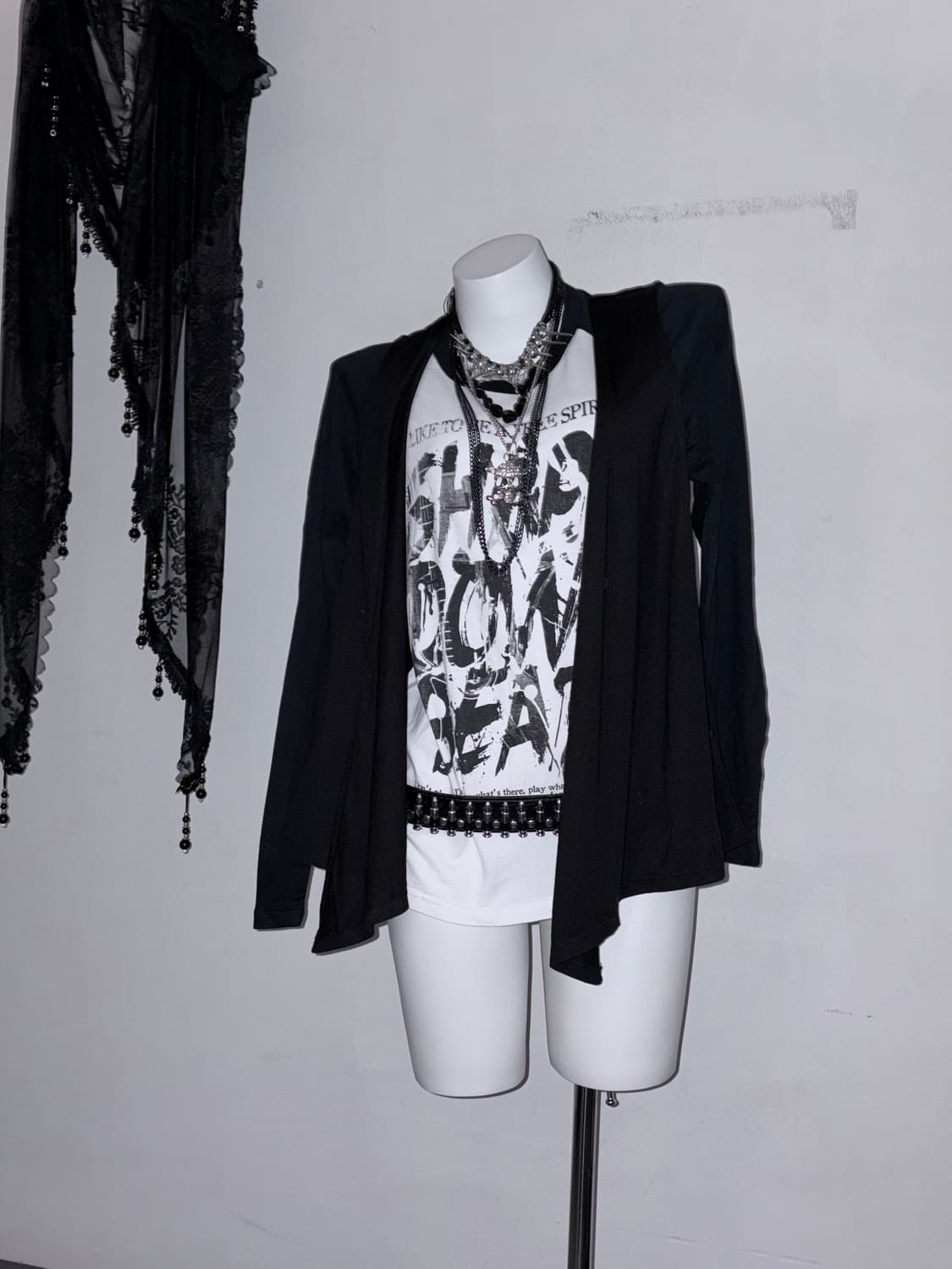 락시크코디 드레이프 실루엣 펑크 고딕락  상품이미지3