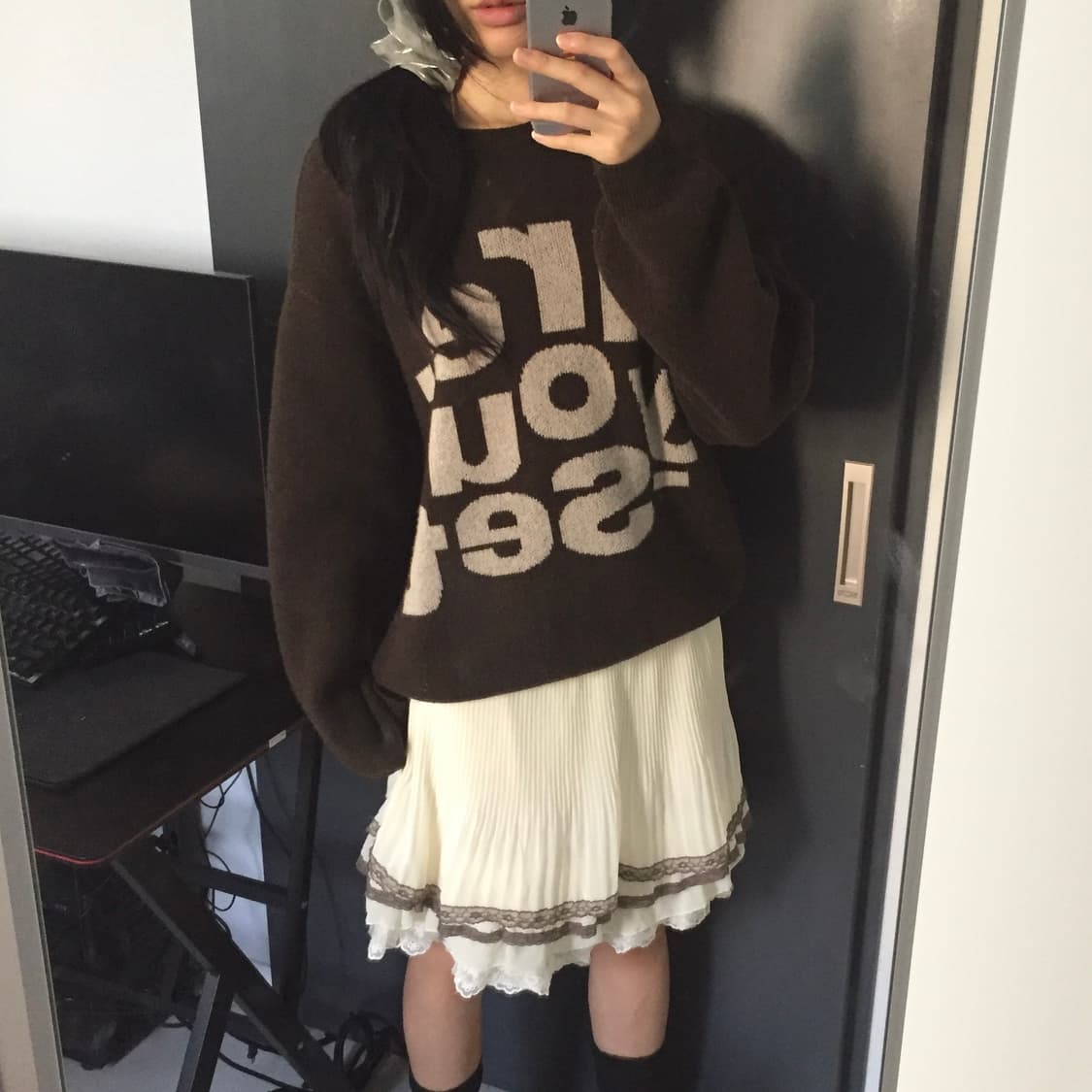 axes femme 로걀 히메갸루 레이스 캉캉 스커트 상품이미지3