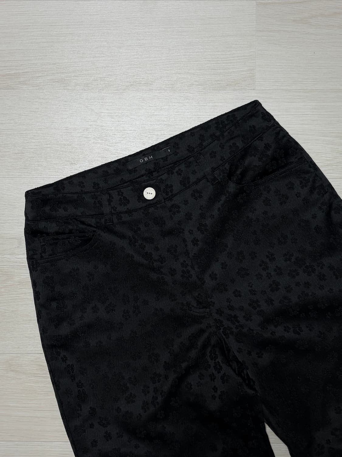 GBH 어패럴 26SS JACQUARD STRAIGHT PANTS 상품이미지4