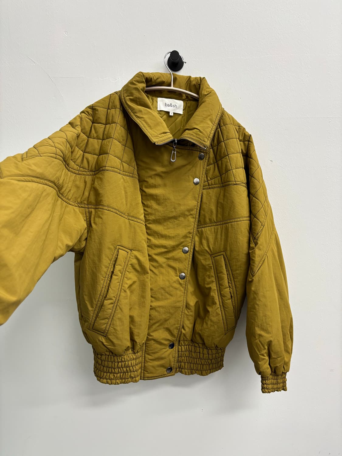 ba&sh(바쉬) 퀼팅 하이넥 보머 자켓 상품이미지5