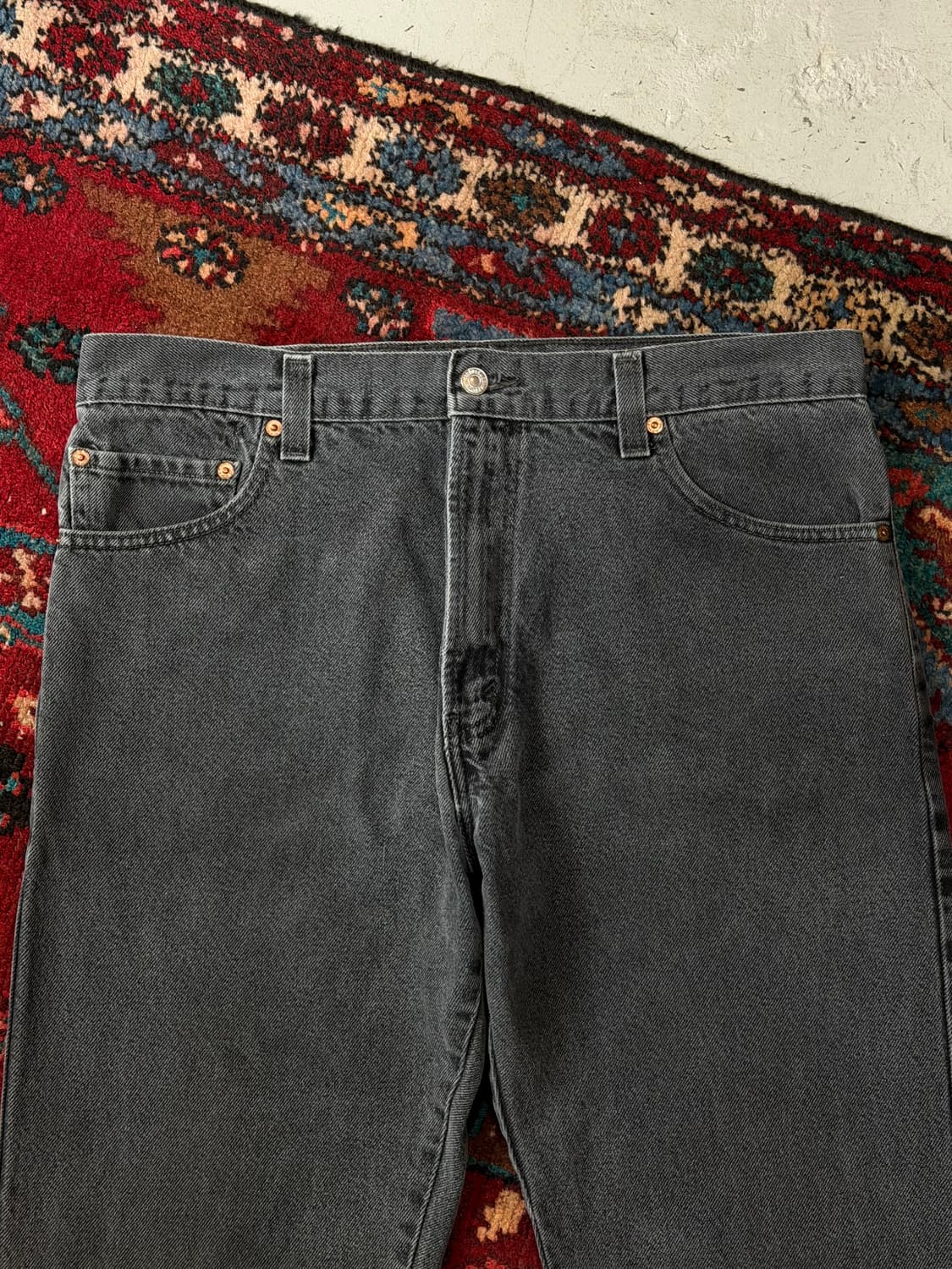 00's 빈티지 리바이스 517 블랙 부츠컷 플레어진 상품이미지6