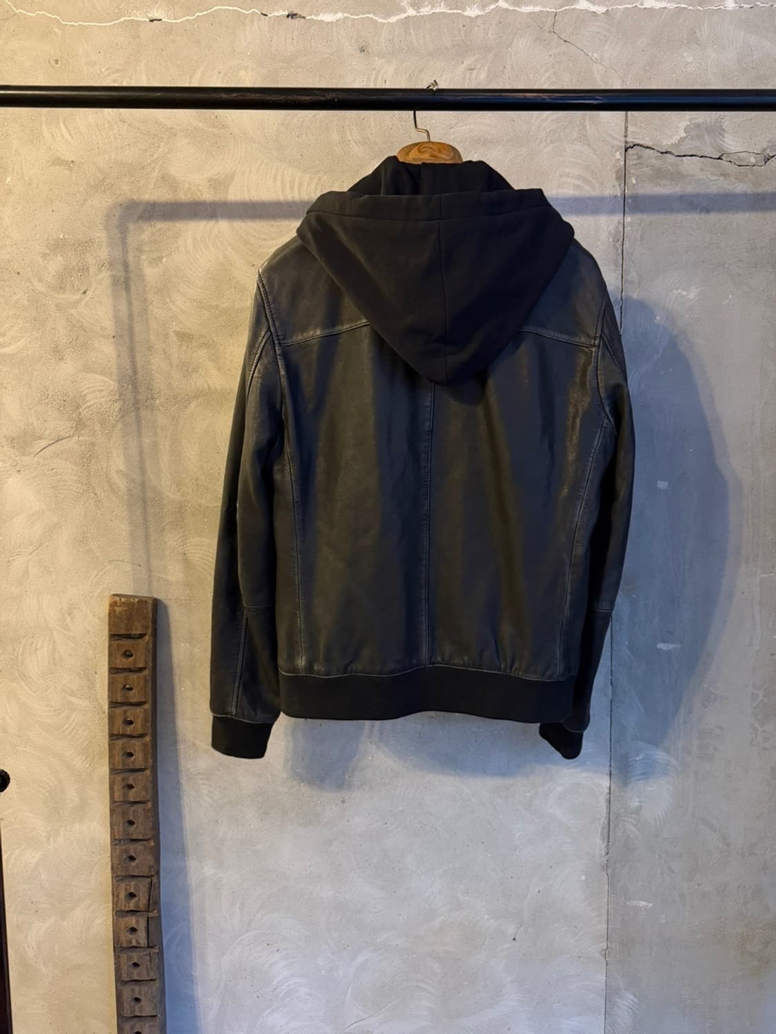 올세인츠 램스킨 클래식 블루종 100 상품이미지10