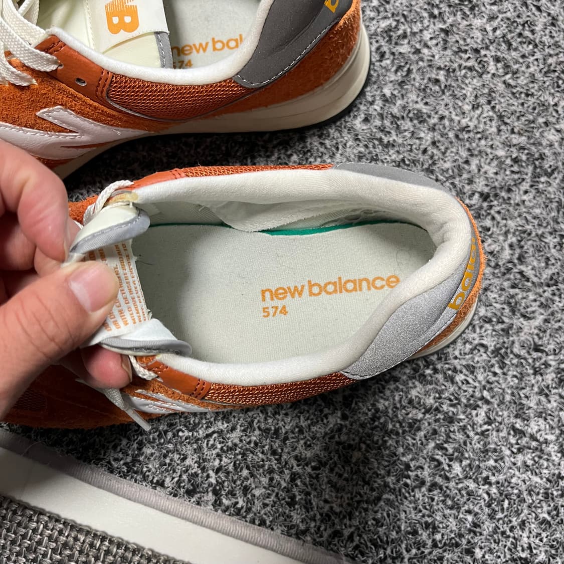 뉴발란스 574 오렌지 헤리티지 280 상품이미지5