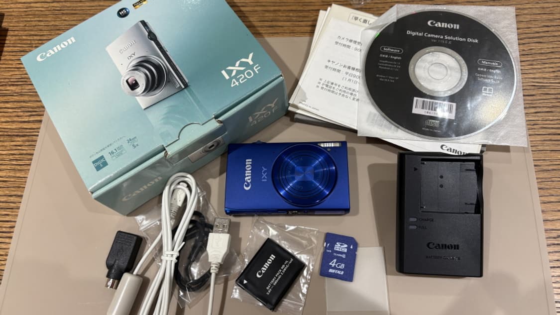 신품급)Canon 캐논 익시 420F (익서스 240HS) 빈티지디카 상품이미지1