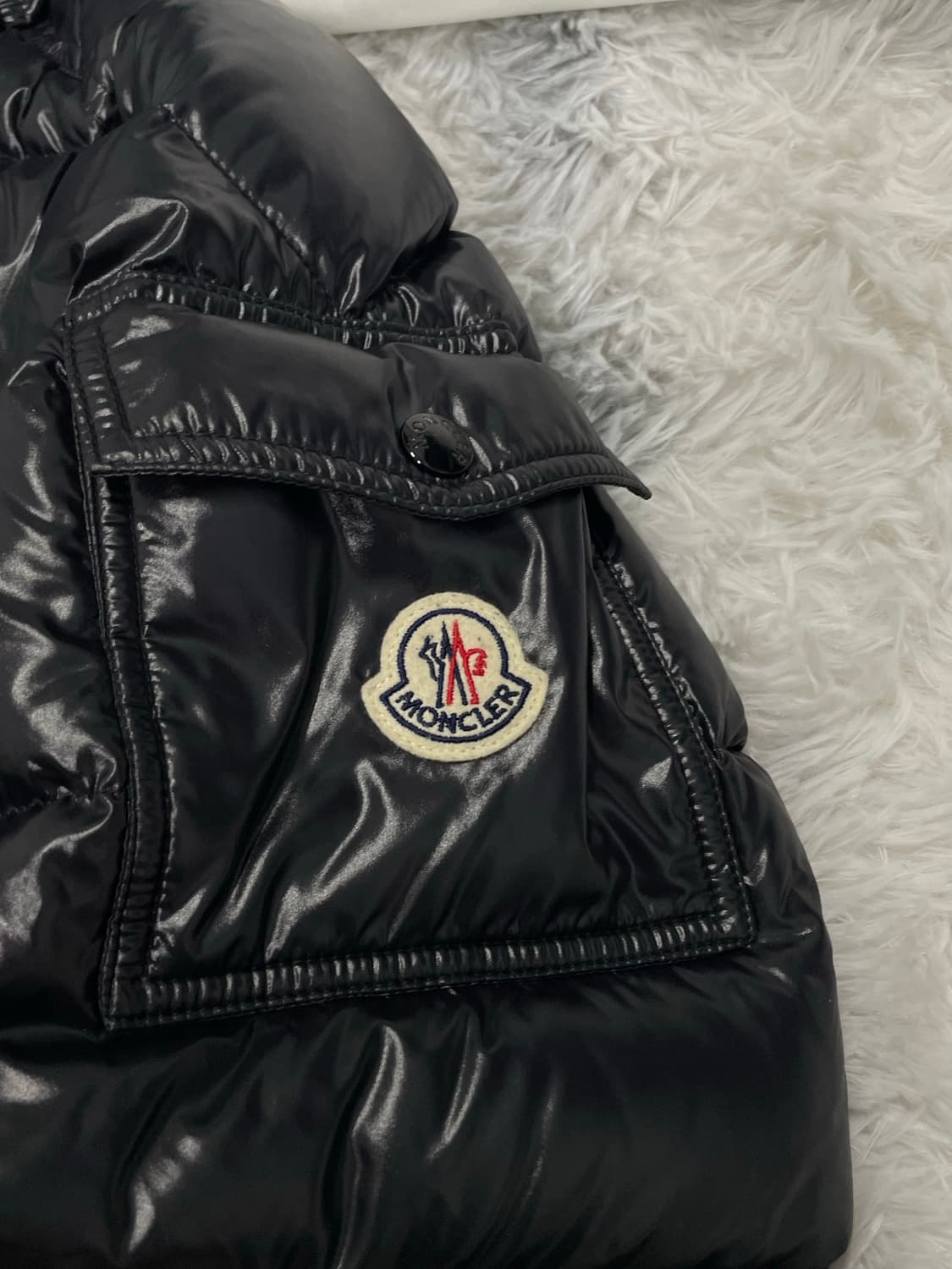 [풀구성] 몽클레어 마야 패딩 블랙 [5] 상품이미지3