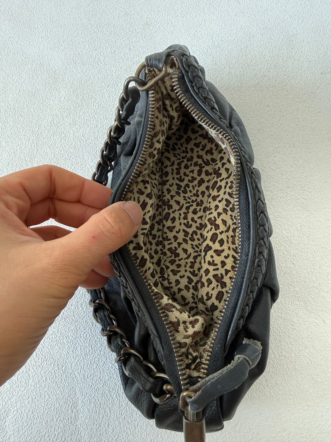 Pre owned 레더 미니 숄더백 상품이미지7