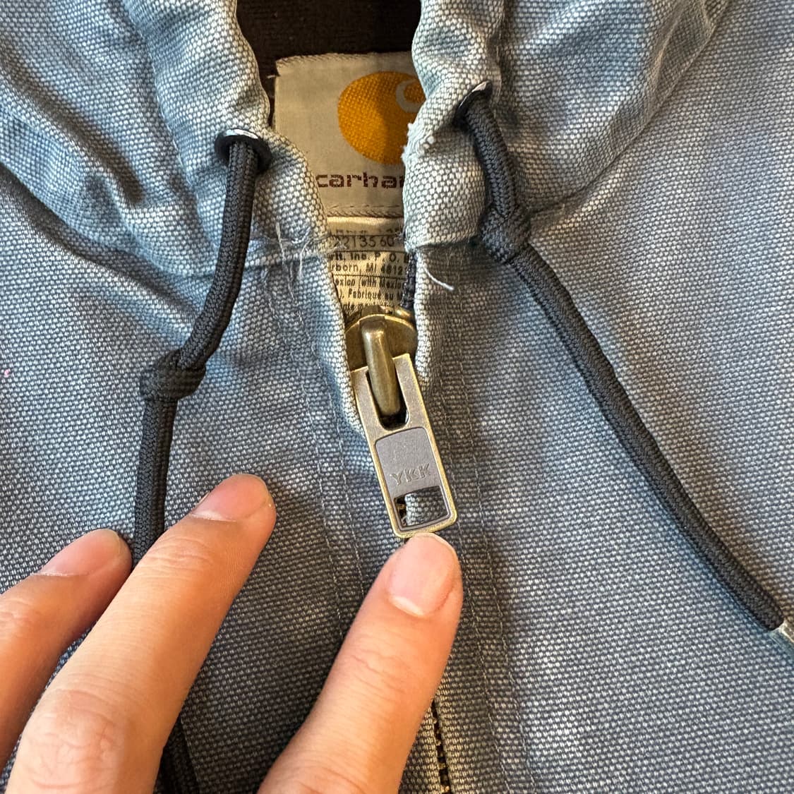 칼하트 정품 라이트 블루 액티브 자켓 상품이미지5