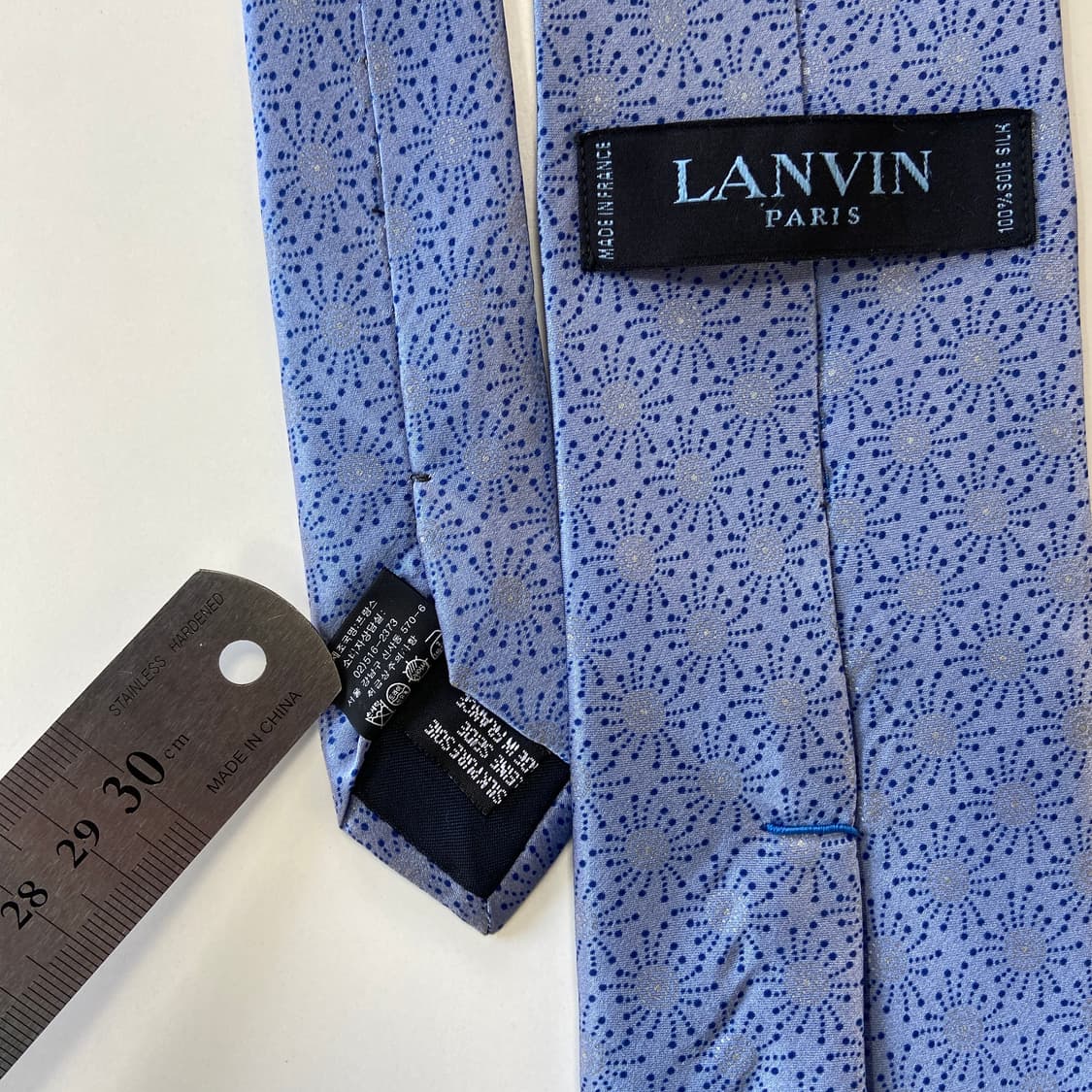 랑방 정품 명품넥타이 (LANVIN) 7.8cm 상품이미지7