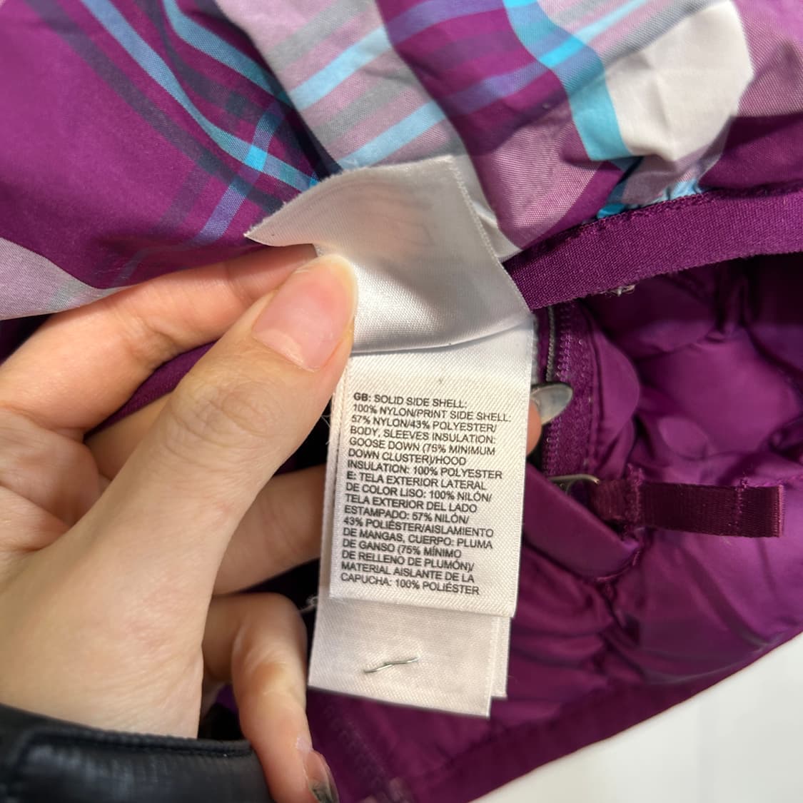 노스페이스 키즈 구스다운 패딩 4T  상품이미지5